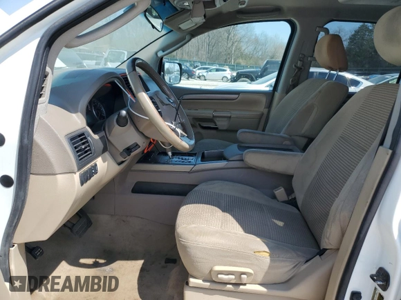 2011 Nissan Armada SV with VIN 5N1AA0ND8BN605382, listed as a Copart auction lot 50773495 with 223,764 mi miles and Salvage Title. Bid and sale history available at DreamBid. Image 7.
