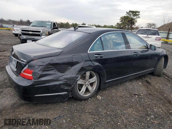 2012 Mercedes-Benz S 550 z VIN WDDNG9EB9CA450556, wystawiony jako Copart lot #53244175 z przebiegiem 120 283 mil mil oraz Szkoda całkowita • Salvage title. Historia ofert i sprzedaży dostępna na DreamBid. Obrazek 3.