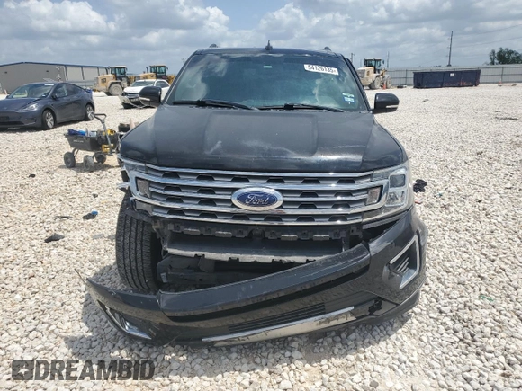 2019 Ford Expedition Max Limited with VIN 1FMJK1KT7KEA42968, listed as a Copart auction lot 54126135 with 110,910 mi miles and Salvage title. Bid and sale history available at DreamBid. Image 5.