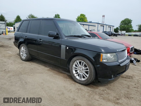 2010 Land Rover Range Rover HSE z VIN SALME1D41AA326500, wystawiony jako Copart lot #57066935 z przebiegiem Nie podano mil oraz Szkoda całkowita • Salvage title. Historia ofert i sprzedaży dostępna na DreamBid. Obrazek 4.