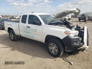 2023 Toyota Tacoma SR with VIN 3TYRX5GN2PT083718, listed as a Copart auction lot 49546035 with 23,005 mi miles and Salvage title. Bid and sale history available at DreamBid. Image 4.
