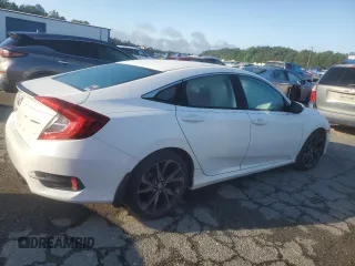 2019 Honda Civic Sport with VIN 19XFC2F86KE005255, listed as a Copart auction lot 56066665 with 60,269 mi miles and Salvage title. Bid and sale history available at DreamBid. Image 3.