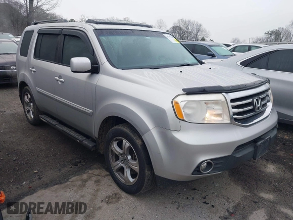 2013 Honda Pilot EX-L with VIN 5FNYF3H75DB012205, listed as a IAAI auction lot 41797084 with 181,577 mi miles and . Bid and sale history available at DreamBid. Image 1.