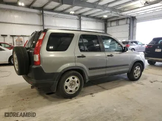 2006 Honda CR-V LX with VIN JHLRD68546C023659, listed as a Copart auction lot 51617985 with 210,461 mi miles and Clean Title. Bid and sale history available at carsss.com. Image 3.