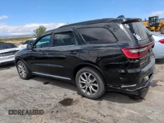 2017 Dodge Durango SXT with VIN 1C4RDHAG7HC740824, listed as a Copart auction lot 57552105 with 132,870 mi miles and Salvage title. Bid and sale history available at DreamBid. Image 2.