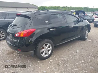 2009 Nissan Murano SL with VIN JN8AZ18W49W117314, listed as a IAAI auction lot 42263435 with 223,127 mi miles and . Bid and sale history available at DreamBid. Image 4.
