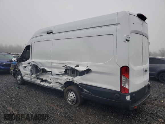 2023 Ford Transit Cargo with VIN 1FTBW3X83PKA13800, listed as a Copart auction lot 83735954 with 37,252 mi miles and Salvage Title. Bid and sale history available at carsss.com. Image 2.