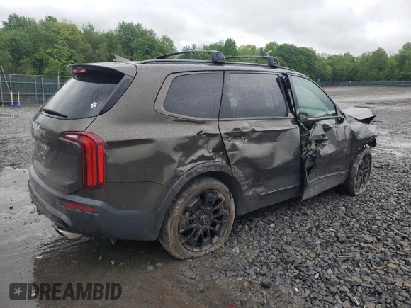 2022 Kia Telluride SX с VIN 5XYP5DHC3NG293402, выставлен на аукционе Copart как лот 57993815 с пробегом 71 354 миль миль и Списание • Salvage title. История ставок и продаж доступна на DreamBid. Изображение 3.