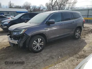 2018 Honda Pilot EX-L with VIN 5FNYF6H63JB028620, listed as a Copart auction lot 49650685 with 74,894 mi miles and Salvage title. Bid and sale history available at DreamBid. Image 1.