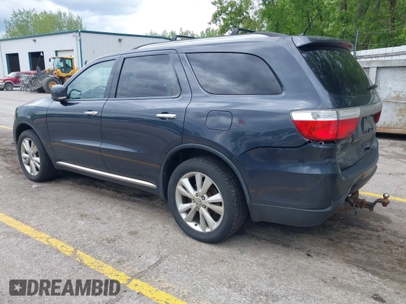 2013 Dodge Durango Crew z VIN 1C4RDJDG9DC602506, wystawiony jako IAAI lot #42306428 z przebiegiem 195 613 mil mil oraz . Historia ofert i sprzedaży dostępna na DreamBid. Obrazek 3.