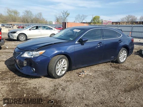 2013 Lexus ES 300h with VIN JTHBW1GG9D2023205, listed as a Copart auction lot 53585885 with 153,684 mi miles and Salvage title. Bid and sale history available at DreamBid. Image 1.