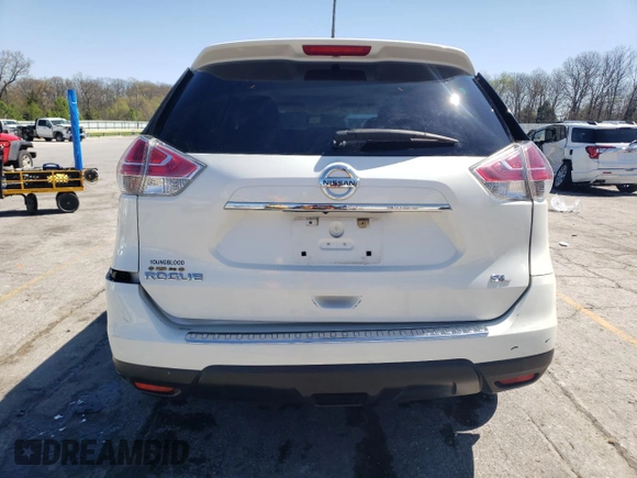 2015 Nissan Rogue S with VIN 5N1AT2MT4FC885950, listed as a Copart auction lot 53085545 with 120,303 mi miles and Salvage Title. Bid and sale history available at carsss.com. Image 6.