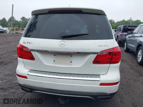 2014 Mercedes-Benz GL 450 with VIN 4JGDF7CE5EA408944, listed as a IAAI auction lot 42397384 with 182,106 mi miles and . Bid and sale history available at DreamBid. Image 16.