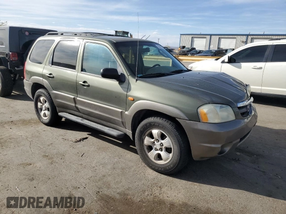 2002 Mazda Tribute LX with VIN 4F2YU09102KM66117, listed as a Copart auction lot 50425755 with 200,902 mi miles and Salvage Title. Bid and sale history available at carsss.com. Image 4.