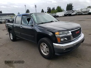 2012 GMC Canyon SLE1 with VIN 1GTH6MFE4C8107716, listed as a Copart auction lot 67265344 with 80,350 mi miles and Salvage Title. Bid and sale history available at carsss.com. Image 4.