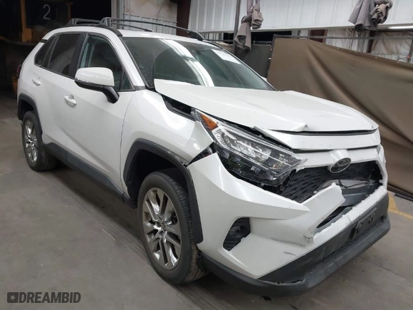2021 Toyota RAV4 XLE Premium with VIN 2T3C1RFV0MW131609, listed as a IAAI auction lot 41723110 with 45,736 mi miles. Bid and sale history available at carsss.com. Image 1.