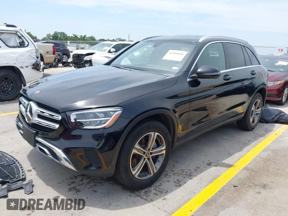 2020 Mercedes-Benz GLC 300 with VIN WDC0G8DB0LF688020, listed as a IAAI auction lot 42268856 with 78,390 mi miles and . Bid and sale history available at DreamBid. Image 17.