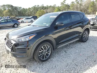 2021 Hyundai Tucson SEL z VIN KM8J33AL7MU411783, wystawiony jako Copart lot #48883075 z przebiegiem 106 028 mil mil oraz Czysty tytuł • Clean title. Historia ofert i sprzedaży dostępna na DreamBid. Obrazek 1.