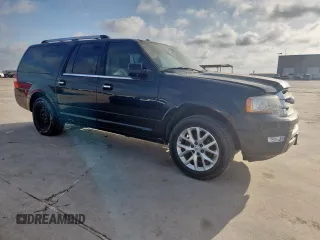 2015 Ford Expedition Max Limited with VIN 1FMJK1KT6FEF47356, listed as a Copart auction lot 65705205 with 186,591 mi miles and Clean title. Bid and sale history available at DreamBid. Image 4.