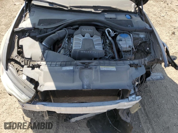 2015 Audi A6 Prestige with VIN WAUHGAFC8FN024576, listed as a Copart auction lot 56542995 with 92,279 mi miles and Salvage title. Bid and sale history available at DreamBid. Image 11.