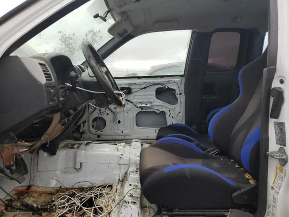 2009 Chevrolet Colorado Work Truck with VIN 1GCCS19E398130302, listed as a Copart auction lot 54581554 with 0 mi miles and Salvage Title. Bid and sale history available at carsss.com. Image 7.