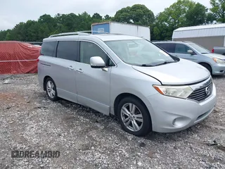 2012 Nissan Quest LE z VIN JN8AE2KP1C9050664, wystawiony jako IAAI lot #42502007 z przebiegiem 207 521 mil mil oraz . Historia ofert i sprzedaży dostępna na DreamBid. Obrazek 1.