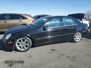 2003 Mercedes-Benz C 230 Kompressor with VIN WDBRF40J73A526306, listed as a Copart auction lot 45041735 with 94,641 mi miles and Salvage Title. Bid and sale history available at DreamBid. Image 1.