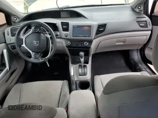 2012 Honda Civic Cpe EX with VIN 2HGFG3B89CH507832, listed as a Copart auction lot 50567545 with 168,201 mi miles and Salvage Title. Bid and sale history available at carsss.com. Image 8.