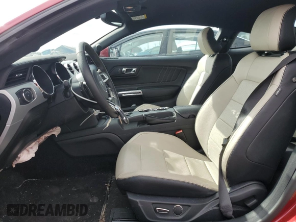 2015 Ford Mustang GT with VIN 1FA6P8CF9F5329284, listed as a Copart auction lot 50054605 with 9,189 mi miles and Salvage Title. Bid and sale history available at DreamBid. Image 7.