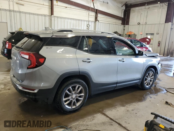 2024 GMC Terrain SLT with VIN 3GKALPEG9RL168394, listed as a Copart auction lot 60833435 with 45,667 mi miles and Clean title. Bid and sale history available at DreamBid. Image 3.