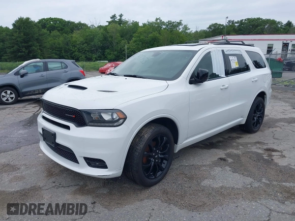 2019 Dodge Durango GT Plus with VIN 1C4RDJDG0KC664437, listed as a IAAI auction lot 40570153 with Not provided miles and . Bid and sale history available at DreamBid. Image 2.