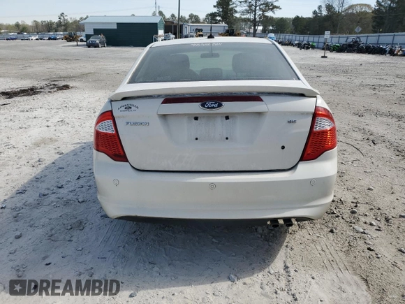 2012 Ford Fusion SE with VIN 3FAHP0HA3CR215927, listed as a Copart auction lot 50864085 with 158,089 mi miles and Salvage Title. Bid and sale history available at carsss.com. Image 6.