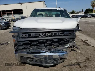 2024 Chevrolet Silverado 1500 Work Truck with VIN 3GCNAAED9RG365547, listed as a Copart auction lot 54069625 with 0 mi miles and Salvage Title. Bid and sale history available at carsss.com. Image 5.