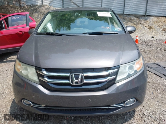 2015 Honda Odyssey Touring Elite with VIN 5FNRL5H93FB106046, listed as a IAAI auction lot 42492096 with 197,575 mi miles and . Bid and sale history available at DreamBid. Image 12.