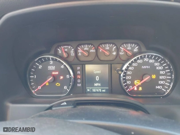 2016 GMC Sierra 1500 with VIN 1GTV2LEC4GZ305382, listed as a IAAI auction lot 41326961 with 167,475 mi miles. Bid and sale history available at carsss.com. Image 7.