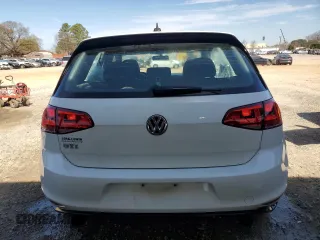 2017 Volkswagen Golf GTI S with VIN 3VW4T7AU4HM017537, listed as a Copart auction lot 49451945 with 124,356 mi miles and Salvage Title. Bid and sale history available at carsss.com. Image 6.
