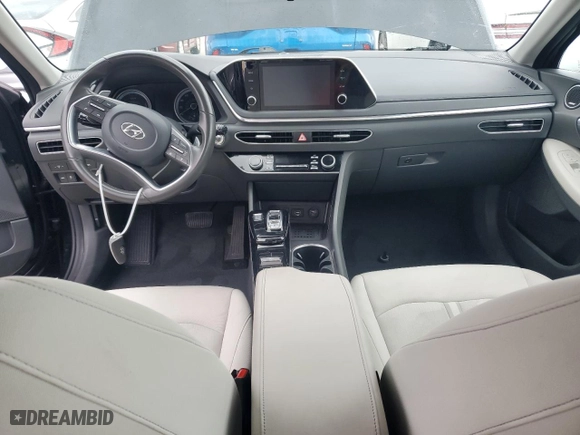 2022 Hyundai Sonata Hybrid SEL with VIN KMHL34JJ2NA048017, listed as a Copart auction lot 74086274 with 0 mi miles and Non Repairable. Bid and sale history available at carsss.com. Image 8.