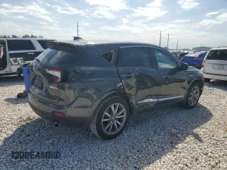 2019 Acura RDX w/Technology Pkg with VIN 5J8TC1H56KL010321, listed as a Copart auction lot 46995715 with 128,088 mi miles and Salvage Title. Bid and sale history available at carsss.com. Image 3.