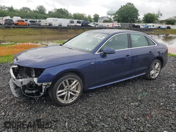 2020 Audi A4 Premium Plus z VIN WAUENAF43LA068795, wystawiony jako Copart lot #56881695 z przebiegiem 47 931 mil mil oraz Szkoda całkowita • Salvage title. Historia ofert i sprzedaży dostępna na DreamBid. Obrazek 1.