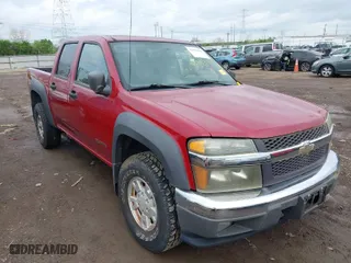 2005 Chevrolet Colorado 1SF LS Z71 with VIN 1GCDT136858133709, listed as a IAAI auction lot 42083101 with 209,919 mi miles. Bid and sale history available at carsss.com. Image 1.