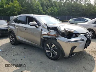2018 Lexus NX 300 with VIN JTJBARBZ3J2157367, listed as a Copart auction lot 59211665 with 112,780 mi miles and Salvage title. Bid and sale history available at DreamBid. Image 4.