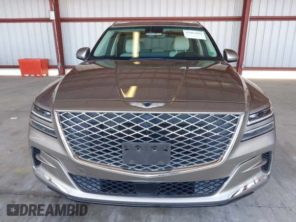 2021 Genesis GV80 with VIN KMUHCESC5MU031187, listed as a IAAI auction lot 42003804 with 65,909 mi miles and . Bid and sale history available at DreamBid. Image 13.