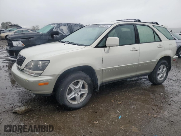 2000 Lexus RX 300 with VIN JT6GF10U7Y0075349, listed as a Copart auction lot 82257494 with 128,267 mi miles and Clean Title. Bid and sale history available at carsss.com. Image 1.