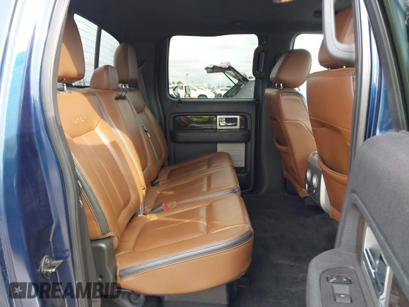 2014 Ford F-150 XL with VIN 1FTFW1ET7EFA52599, listed as a IAAI auction lot 41848890 with 154,353 mi miles. Bid and sale history available at carsss.com. Image 8.