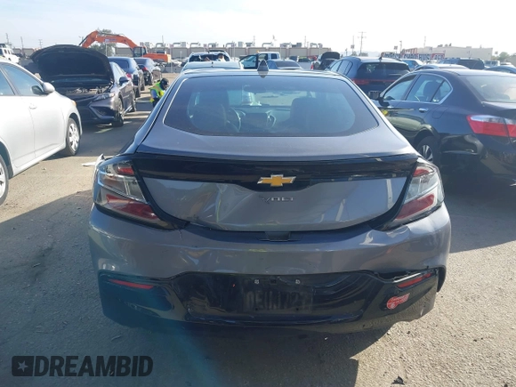 2018 Chevrolet Volt LT with VIN 1G1RC6S54JU143577, listed as a IAAI auction lot 41724543 with 54,365 mi miles. Bid and sale history available at carsss.com. Image 16.