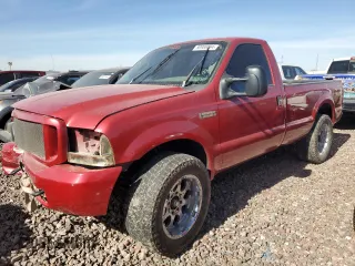 2004 Ford F-250 with VIN 1FDNF20L94EC89619, listed as a Copart auction lot 80980094 with 255,465 mi miles and Salvage title. Bid and sale history available at DreamBid. Image 1.
