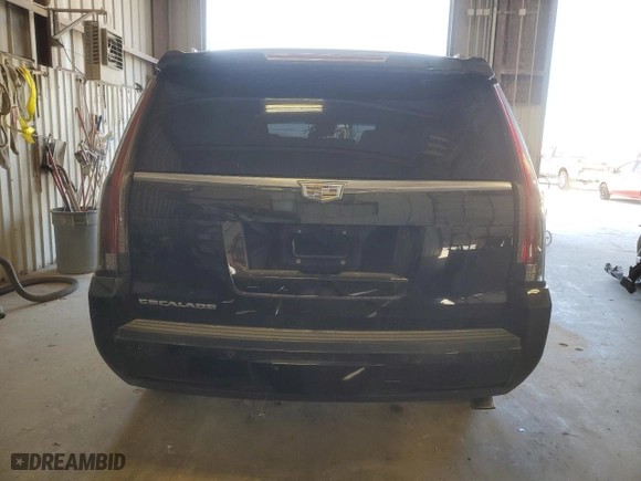 2016 Cadillac Escalade Premium Collection with VIN 1GYS4CKJ1GR477640, listed as a Copart auction lot 46214825 with 131,636 mi miles and Salvage Title. Bid and sale history available at carsss.com. Image 6.