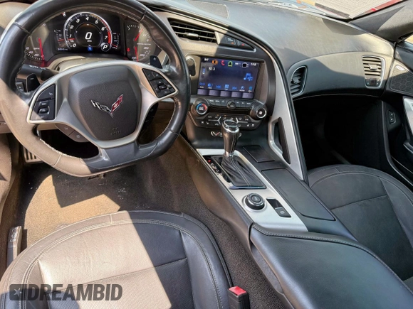 2017 Chevrolet Corvette 3LT with VIN 1G1YF3D70H5123914, listed as a Copart auction lot 59671705 with 62,245 mi miles and Clean title. Bid and sale history available at DreamBid. Image 9.