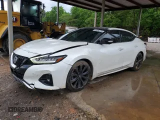 2019 Nissan Maxima SL z VIN 1N4AA6AV9KC379747, wystawiony jako Copart lot #54296205 z przebiegiem 51 628 mil mil oraz Szkoda całkowita • Salvage title. Historia ofert i sprzedaży dostępna na DreamBid. Obrazek 1.