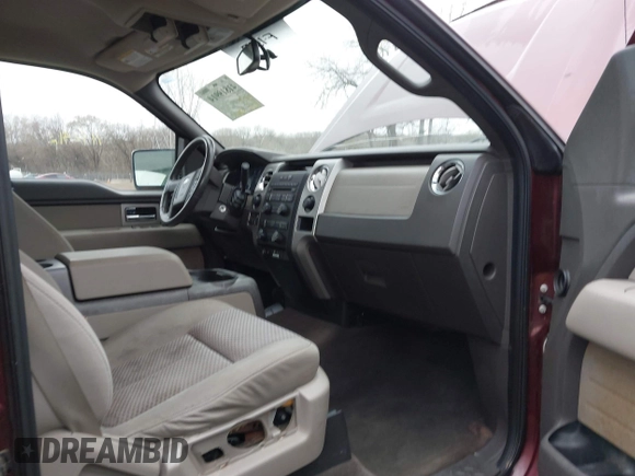 2009 Ford F-150 XL with VIN 1FTPW14V09FA04651, listed as a IAAI auction lot 41819914 with 114,241 mi miles and . Bid and sale history available at DreamBid. Image 5.